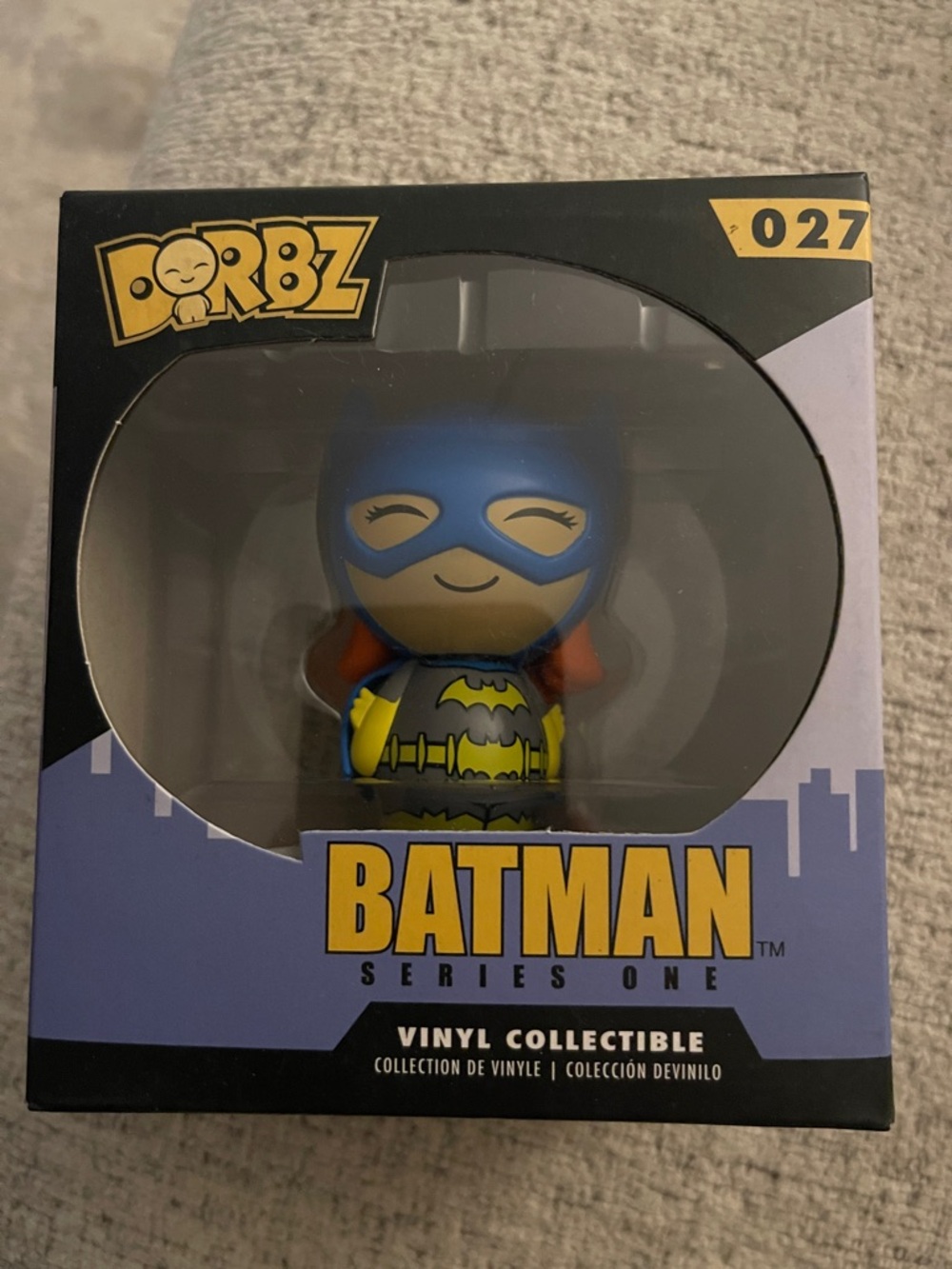 Batman Vinyl Figure - Blue & Yellow